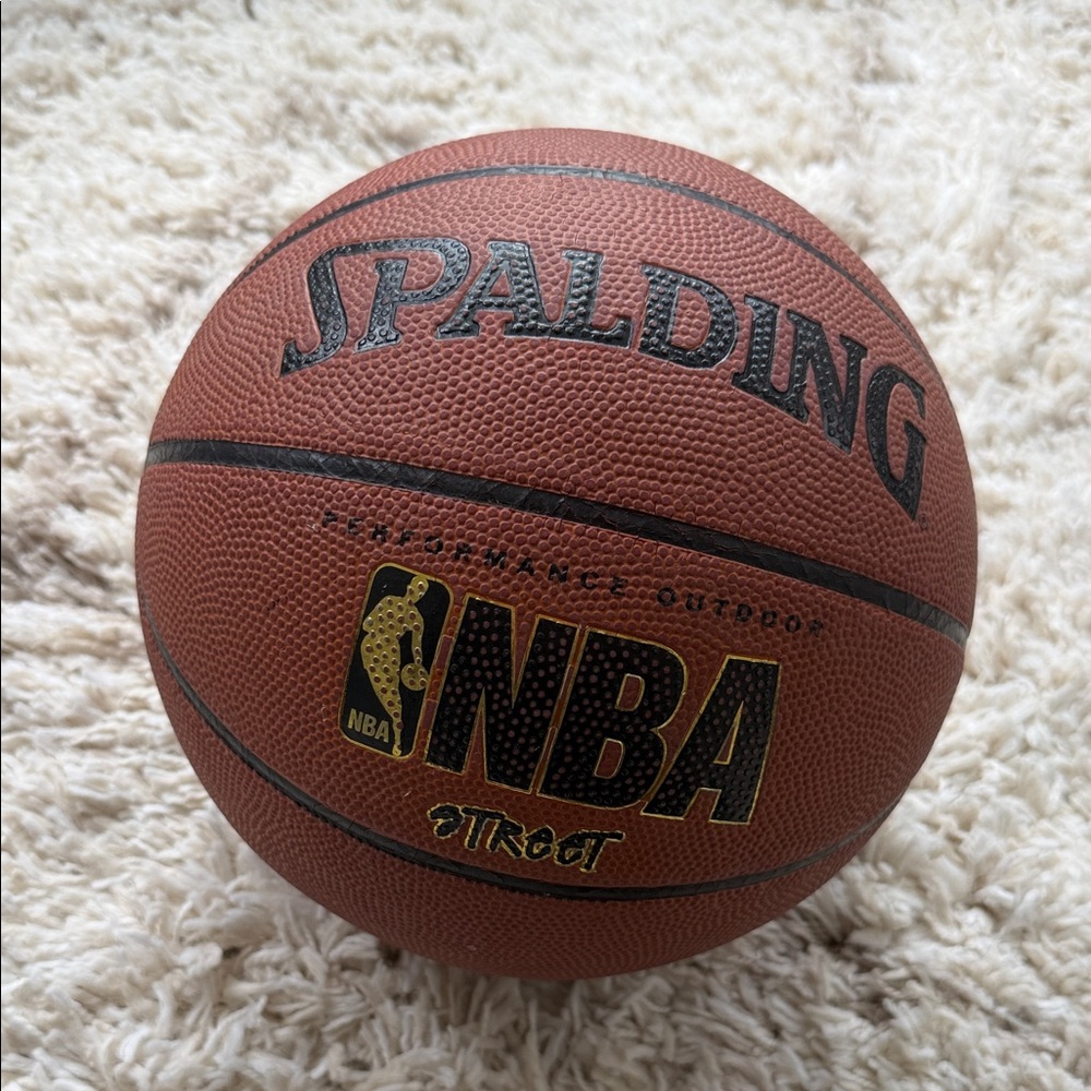 Spalding Brown and Black NBA Street Outdoor Basketball